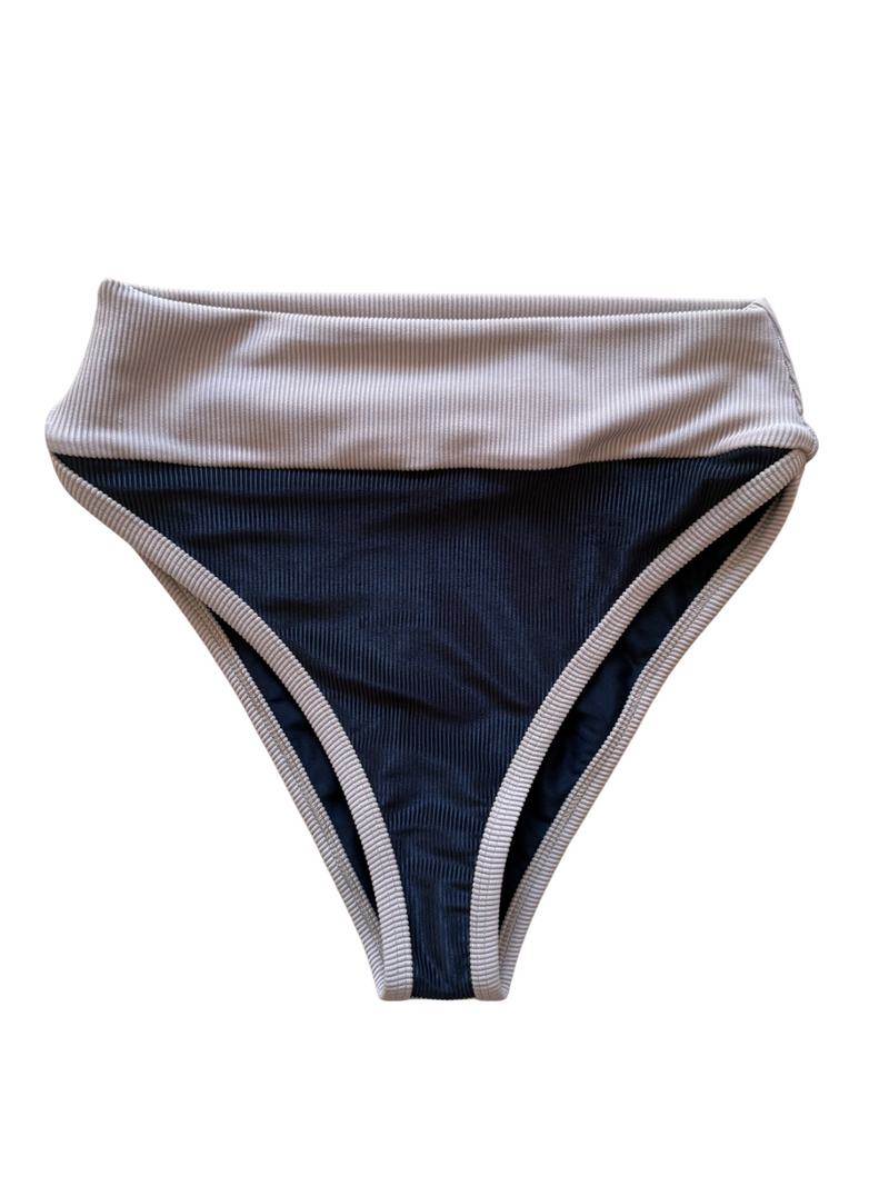 Kiawah Bottom- Hot Chocolate (tan trim)