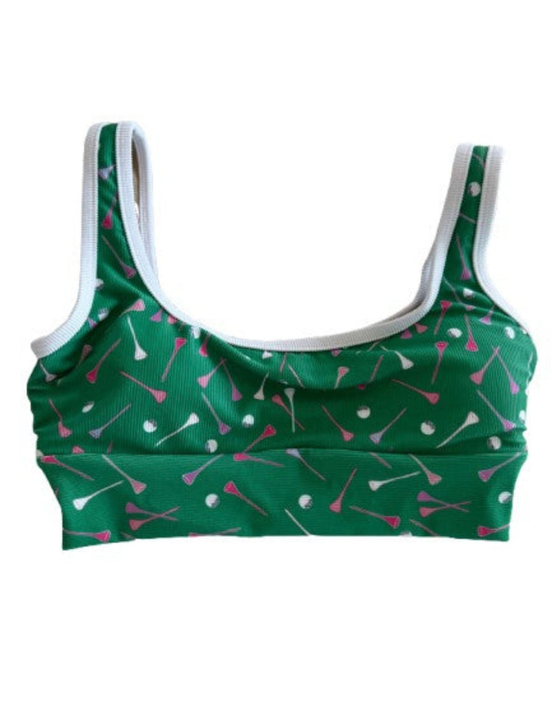Kiawah Top- Spill the Tee Emerald: Jena Sims X Lainsnow
