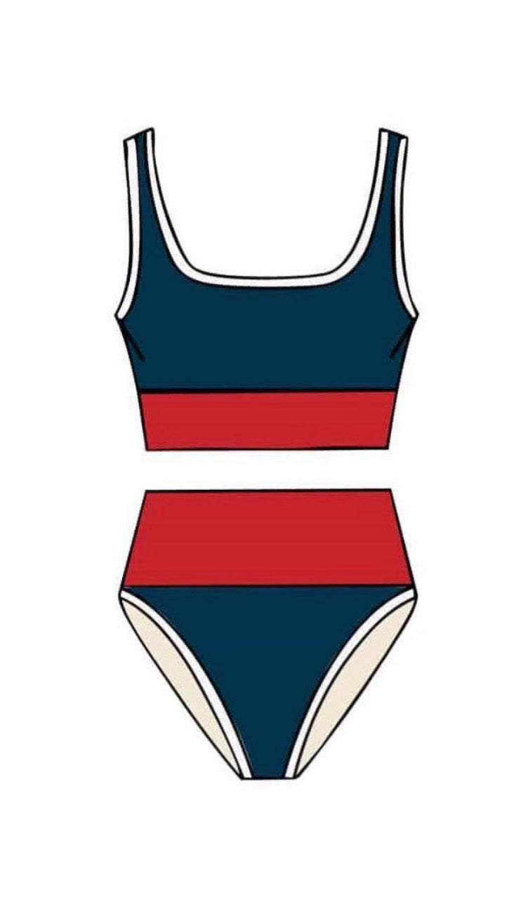 Bottom- Liberty Lain Navy