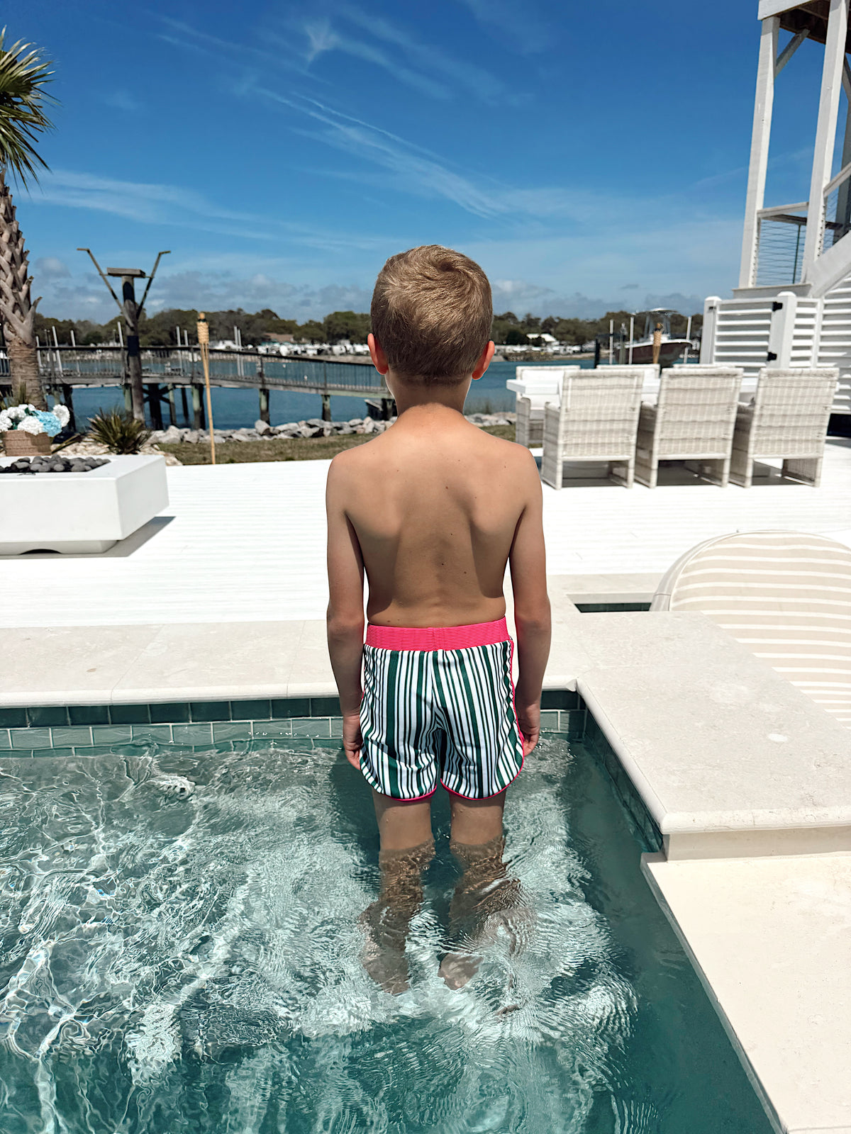 Mini Ro Trunks- Magnolia Lain: Jena Sims X LainSnow