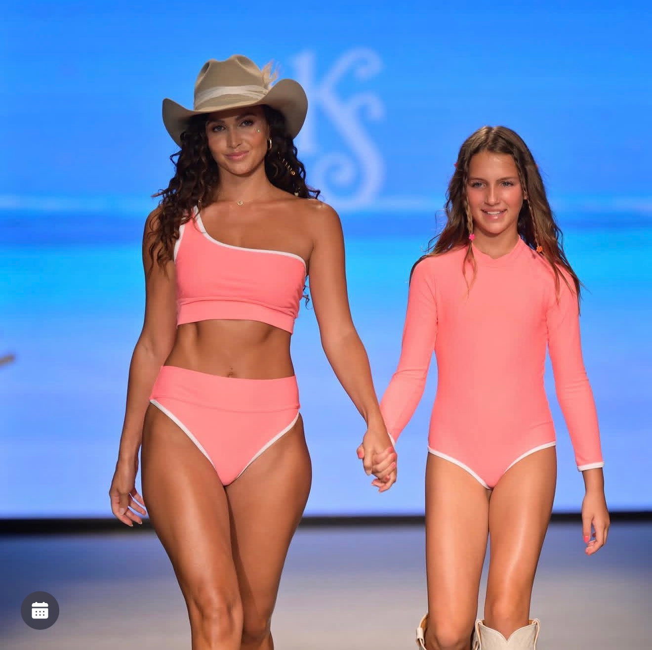 Kiawah Bottom- Neon Coral