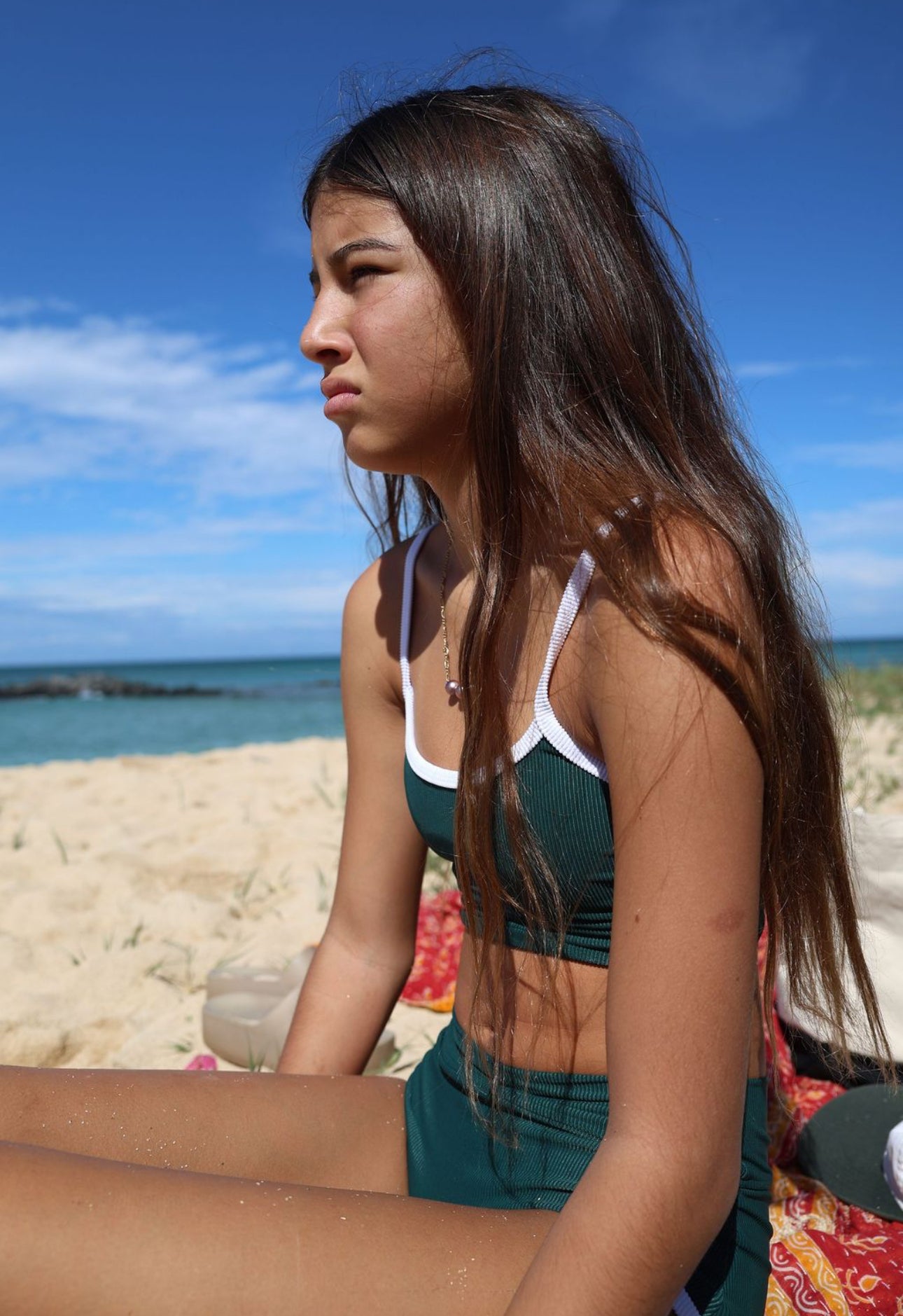 Seabrook Skinny Top- Beach Balsam