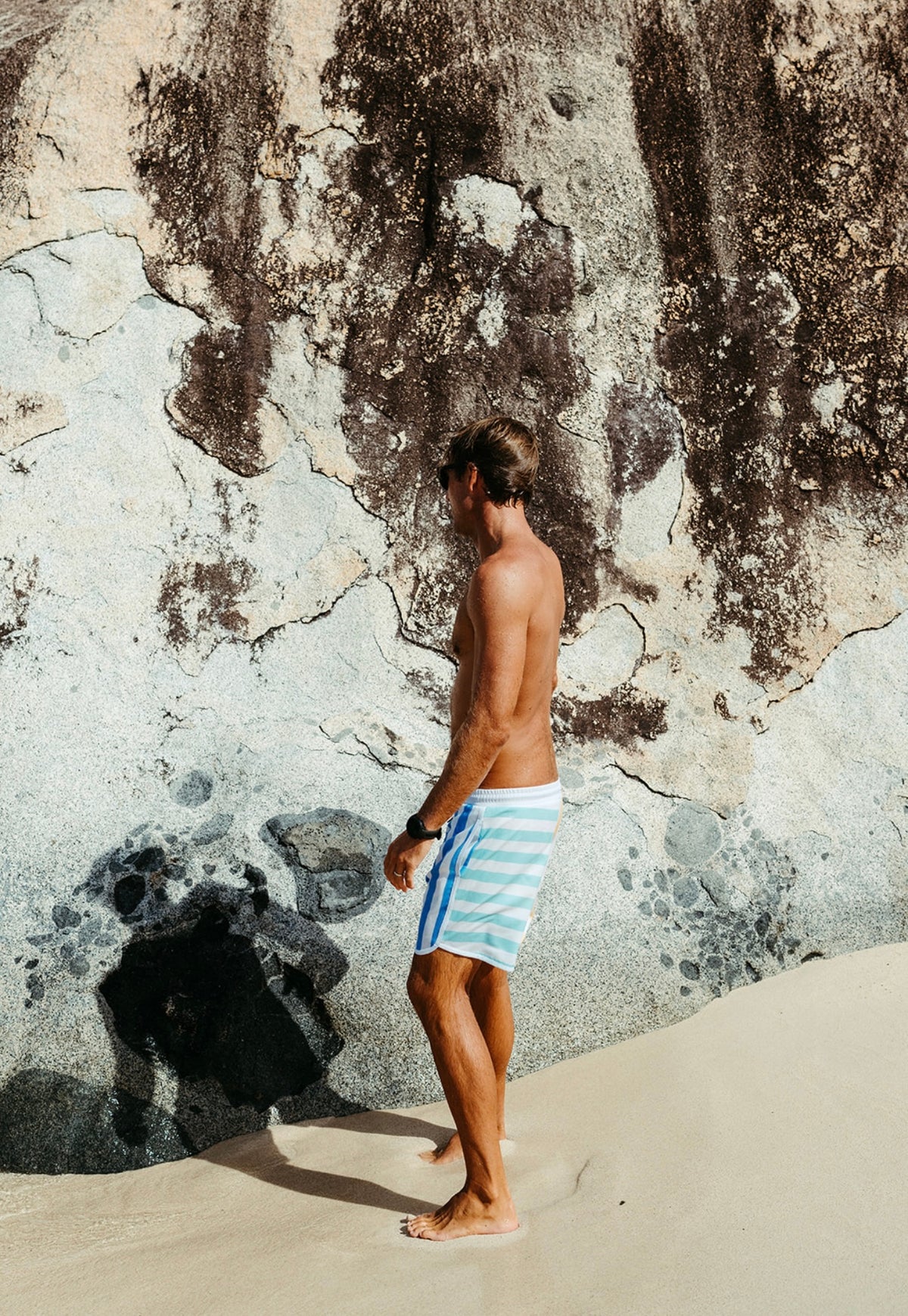 BEYC X LAINSNOW-Mens Sunset Beach Broadshorts- 1956