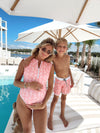 Mini Ro Trunks- BombShell Coral