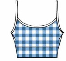 Skinny Top- American Pie Blue