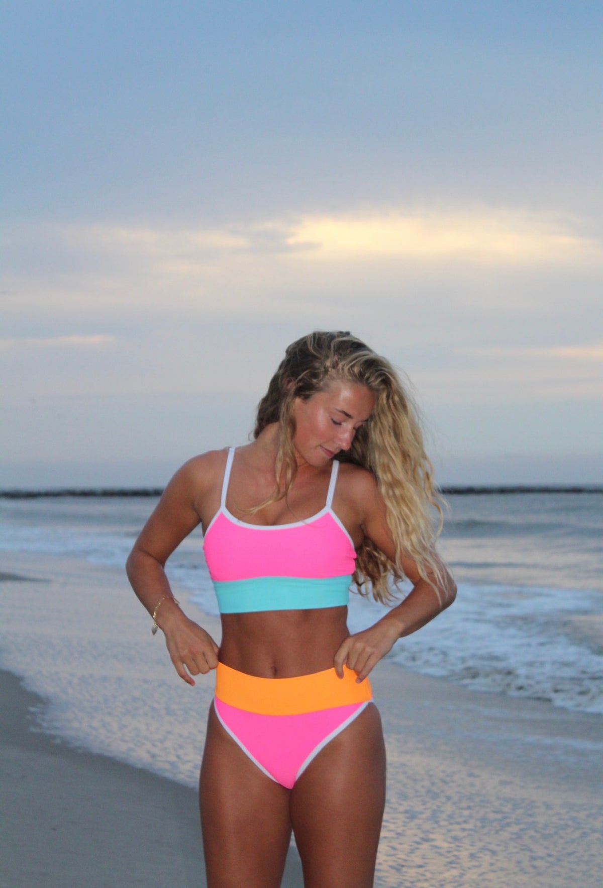 Seabrook Skinny Top- Bubble Gum