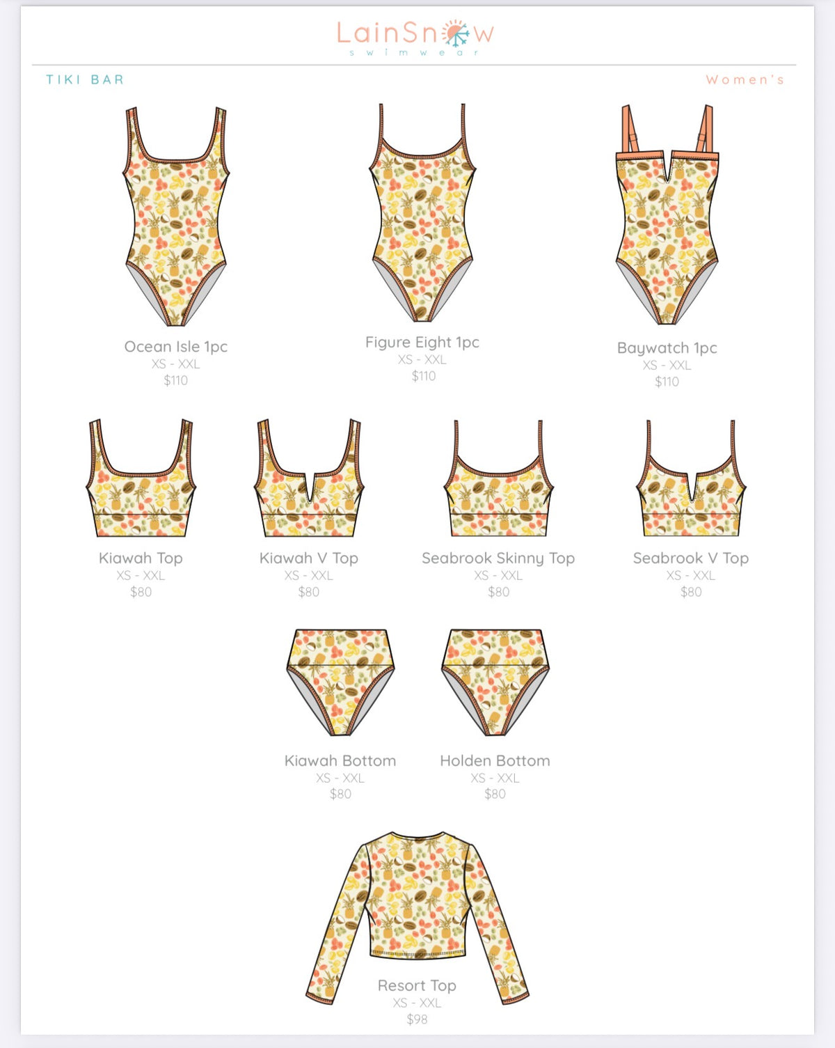 Last Mango Linesheet