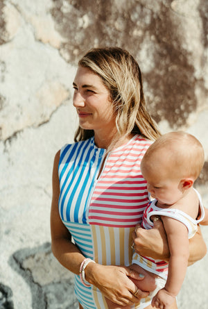 BEYC X LAINSNOW-Zip Tide One Piece- 1956