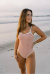 Figure Eight One Piece- Blush