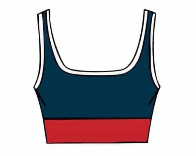 Top- Liberty Lain Navy