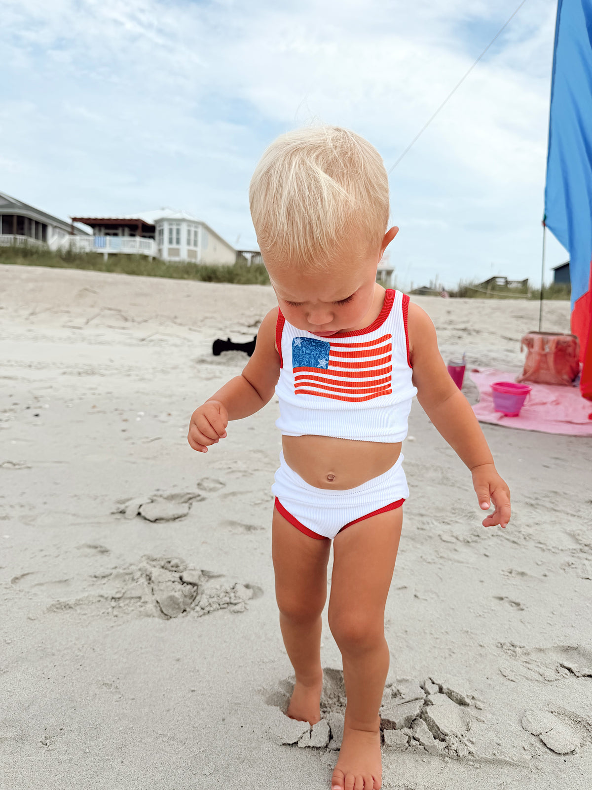 Mini Lain Bikini- American Honey