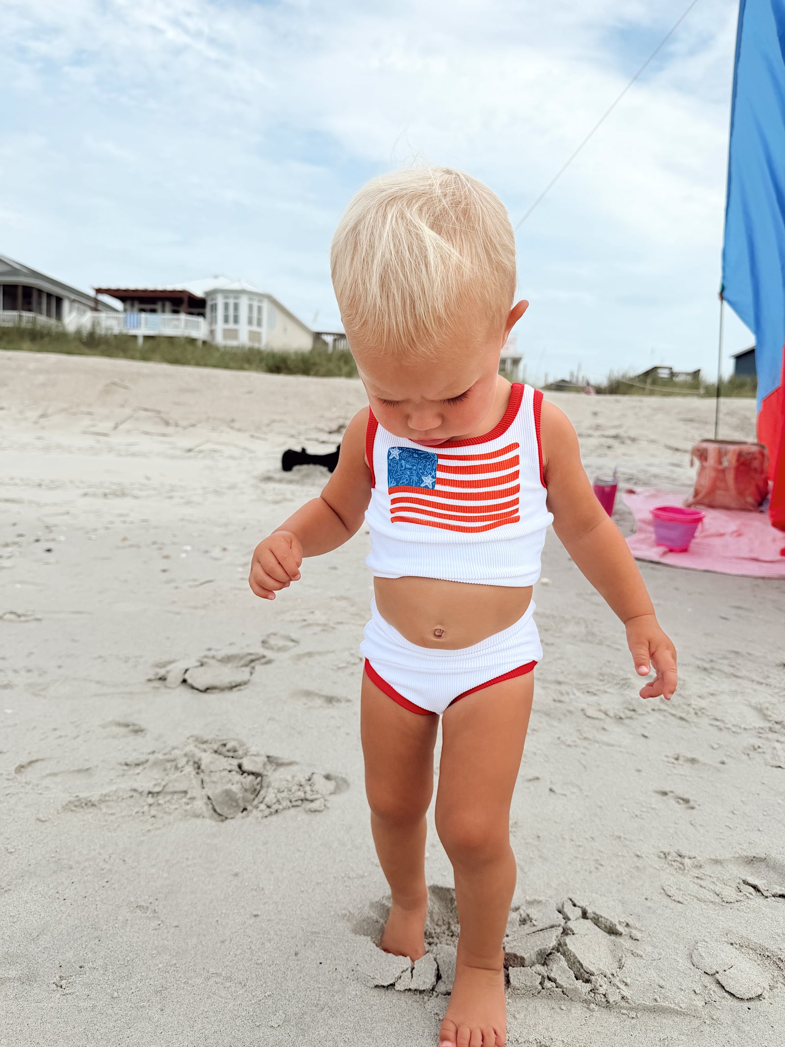 Mini Lain Bikini- American Honey