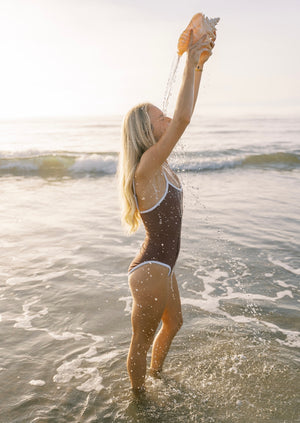 Figure Eight One Piece-Toast