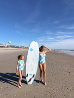 Mini Charleston one piece- Surf Check (sea)