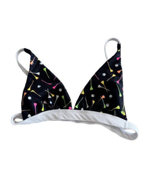 Bermuda Triangle Top- Spill the Tee Black: Jena Sims X Lainsnow