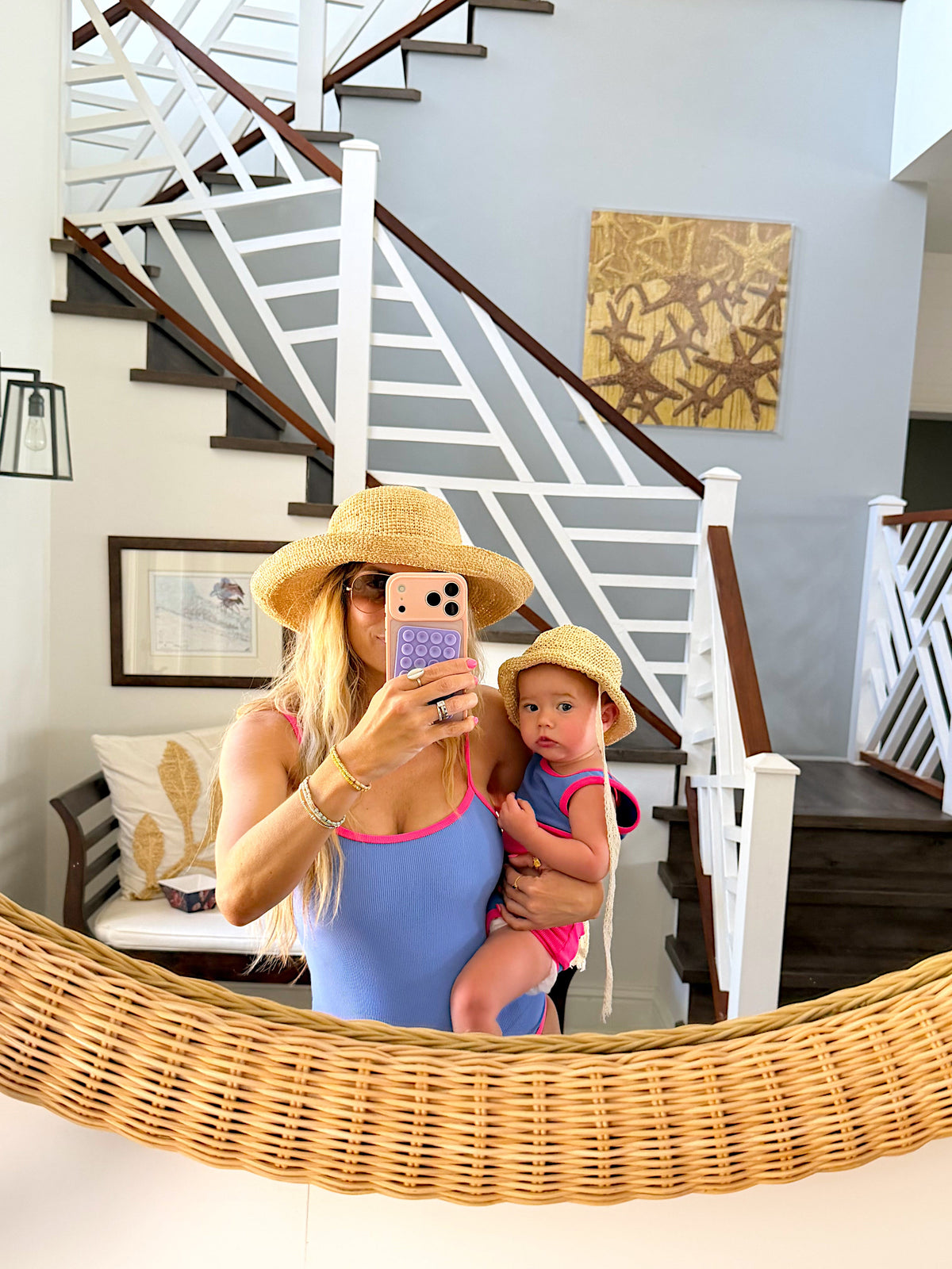Figure Eight One Piece - Bahama Berry
