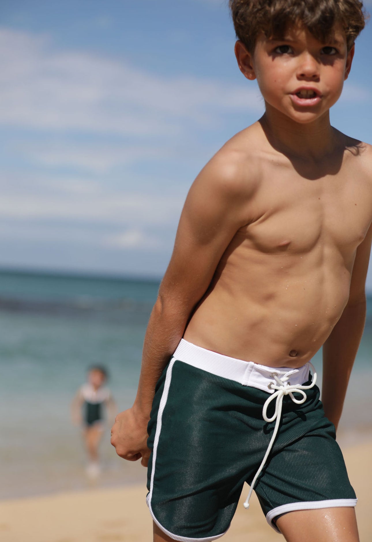 Mini Ro Trunks- Beach Balsam