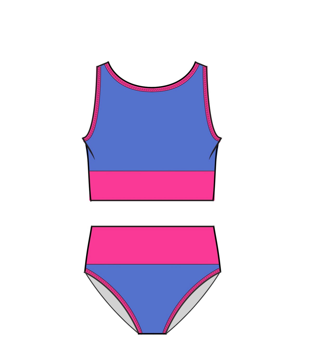 Mini Lain Bikini - Bahama Berry