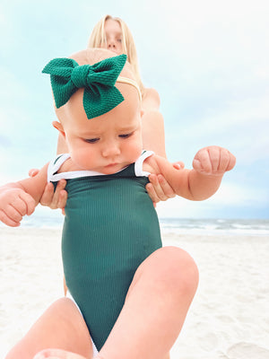 Charleston Mini One Piece- Beach Balsam