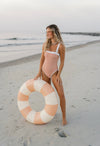 Baywatch One Piece- Blush