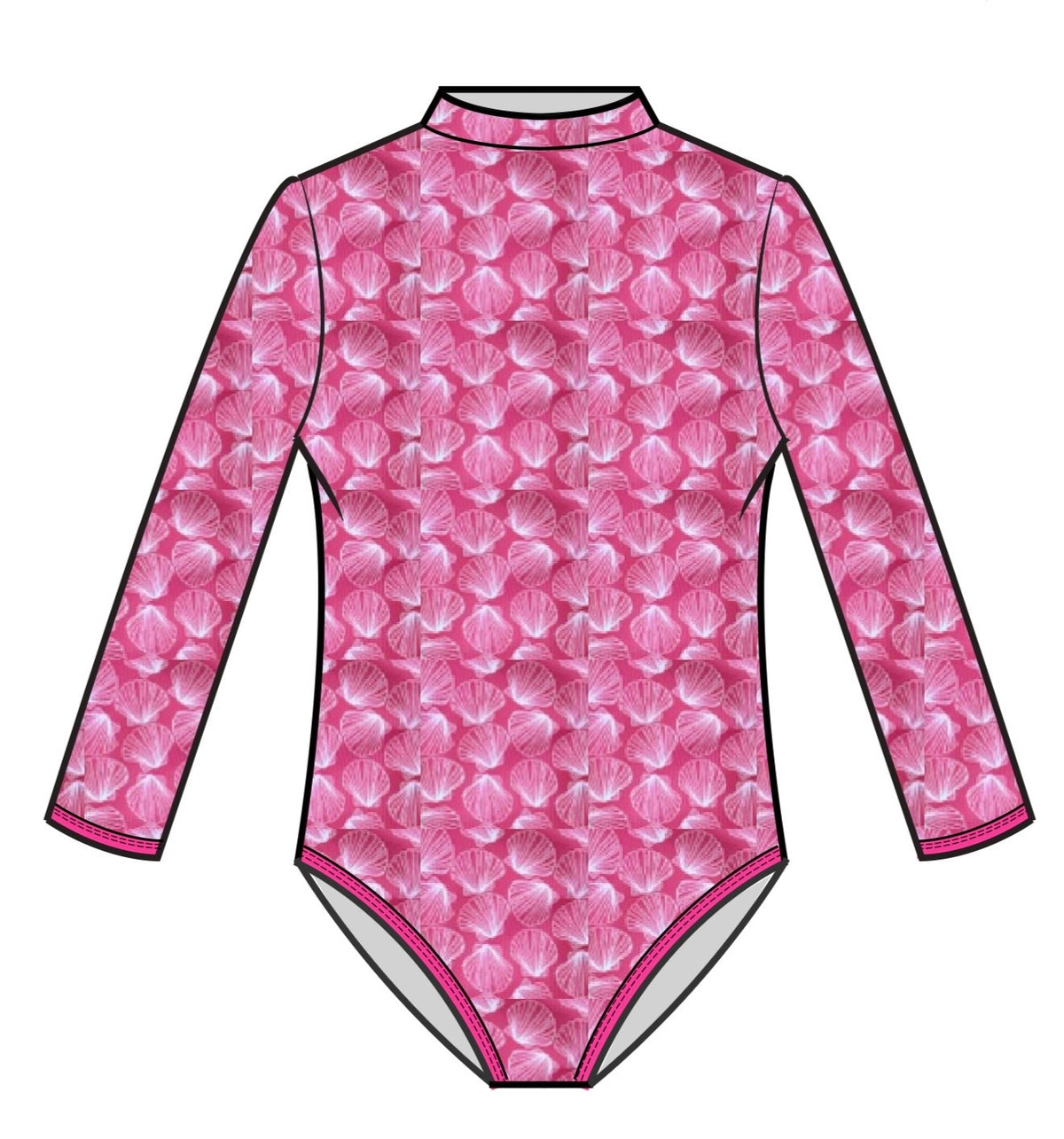 Lain Mini Rashguard - Bombshell Guava