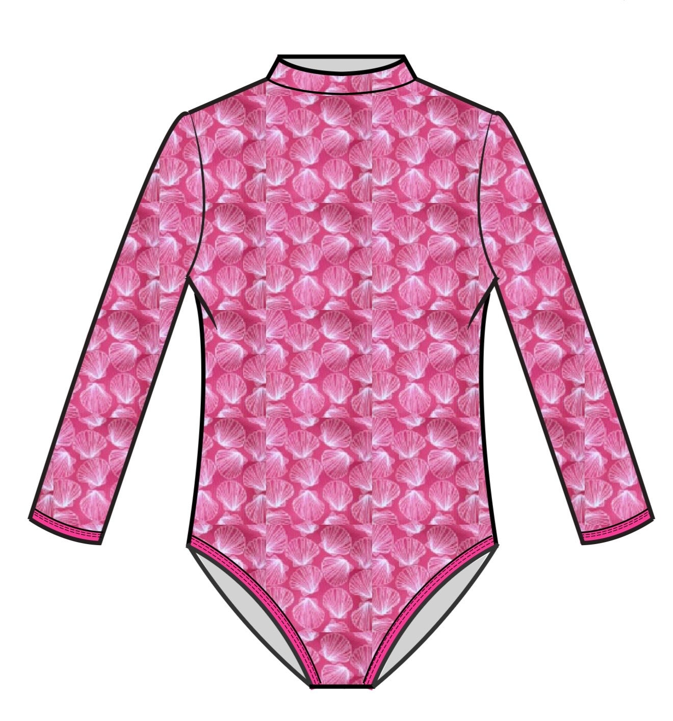 Lain Mini Rashguard - Bombshell Guava