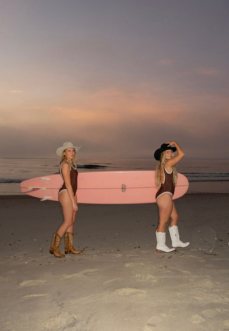 Ocean Isle One Piece- Sweet Tea