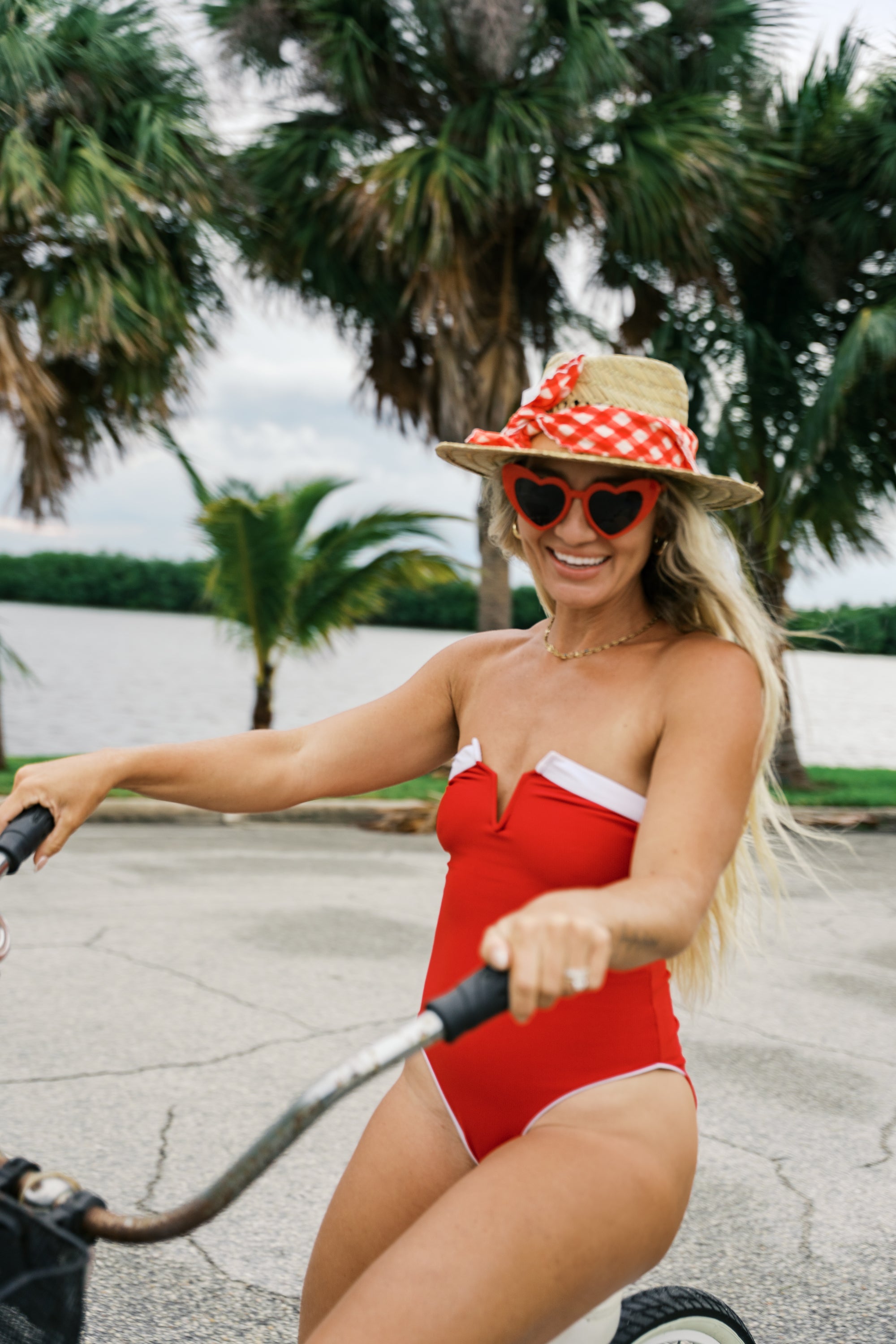 Baywatch One Piece - Red