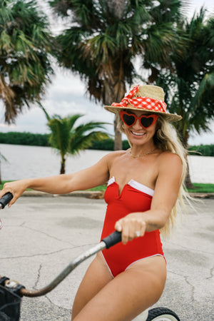 Baywatch One Piece - Red