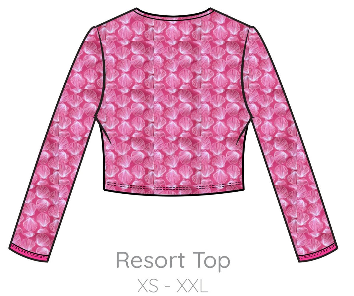Resort Top - Bombshell Guava