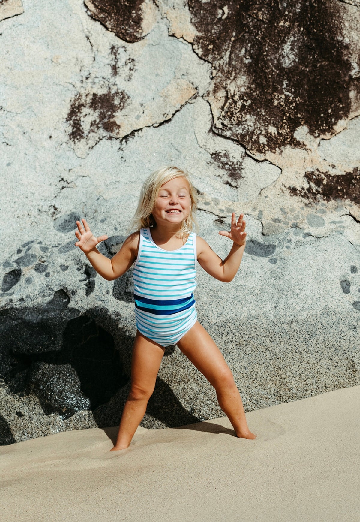 BEYC X LAINSNOW-Charleston Mini One Piece- Yacht Club