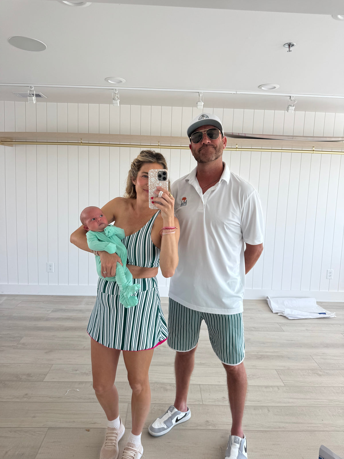 Mens Sunset Beach Boardshorts- Magnolia Lain: Jena Sims X LainSnow