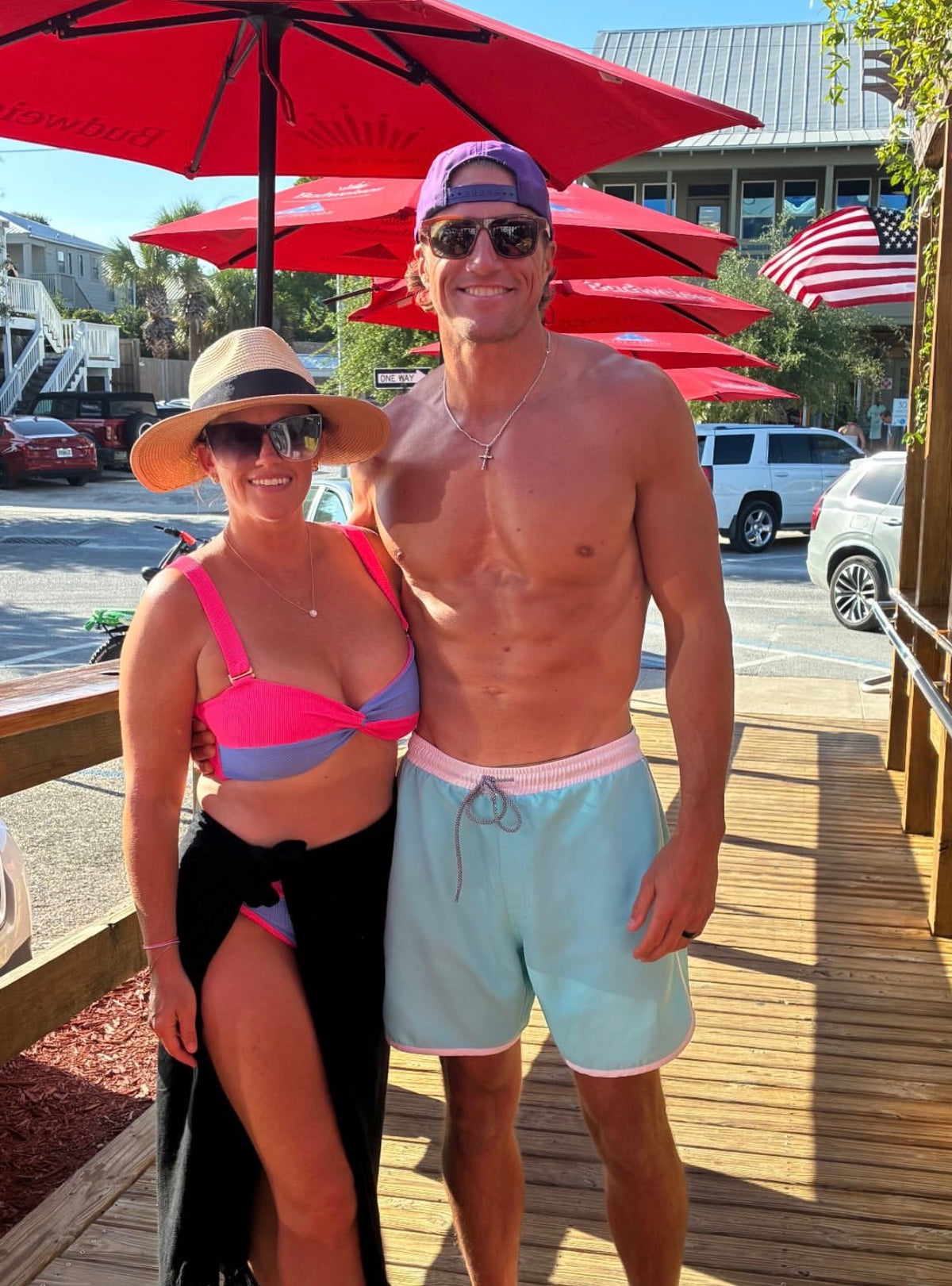 PREORDER: Isle of Palms Bandeau- Bahama Berry