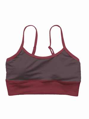 Seabrook Skinny Top- Chocolate Raspberry