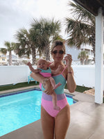Figure Eight One piece- Cotton Candy