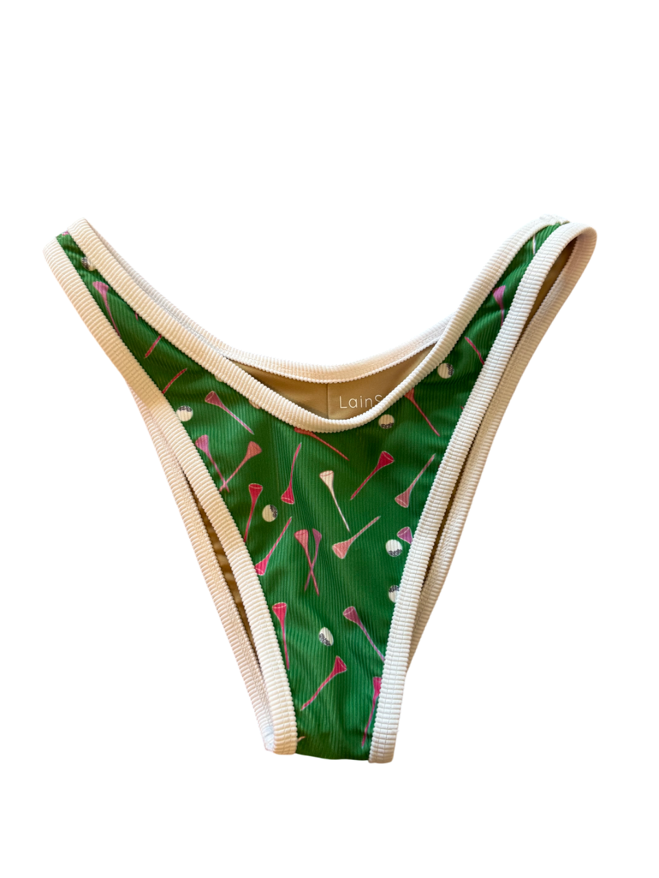 Bermuda Bottom- Spill the Tee Emerald: Jena Sims X Lainsnow