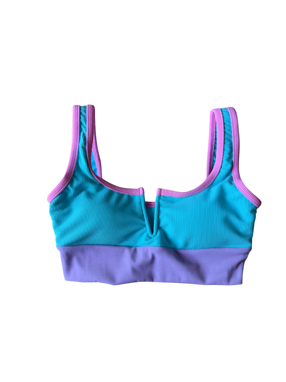 Kiawah V CUT top- Cotton Candy