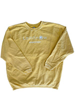 Ribbed Flagship Sweatshirt- Yellow