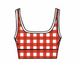 Kiawah Top- American Pie Red