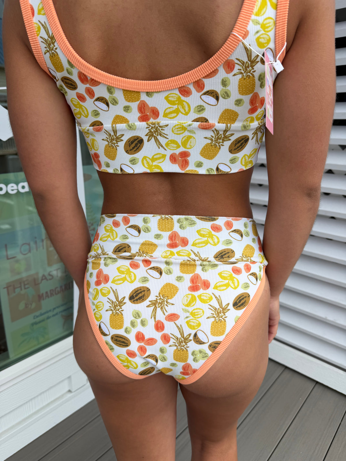 Lainsnow X The Last Mango - Kiawah Top- Tiki Bar
