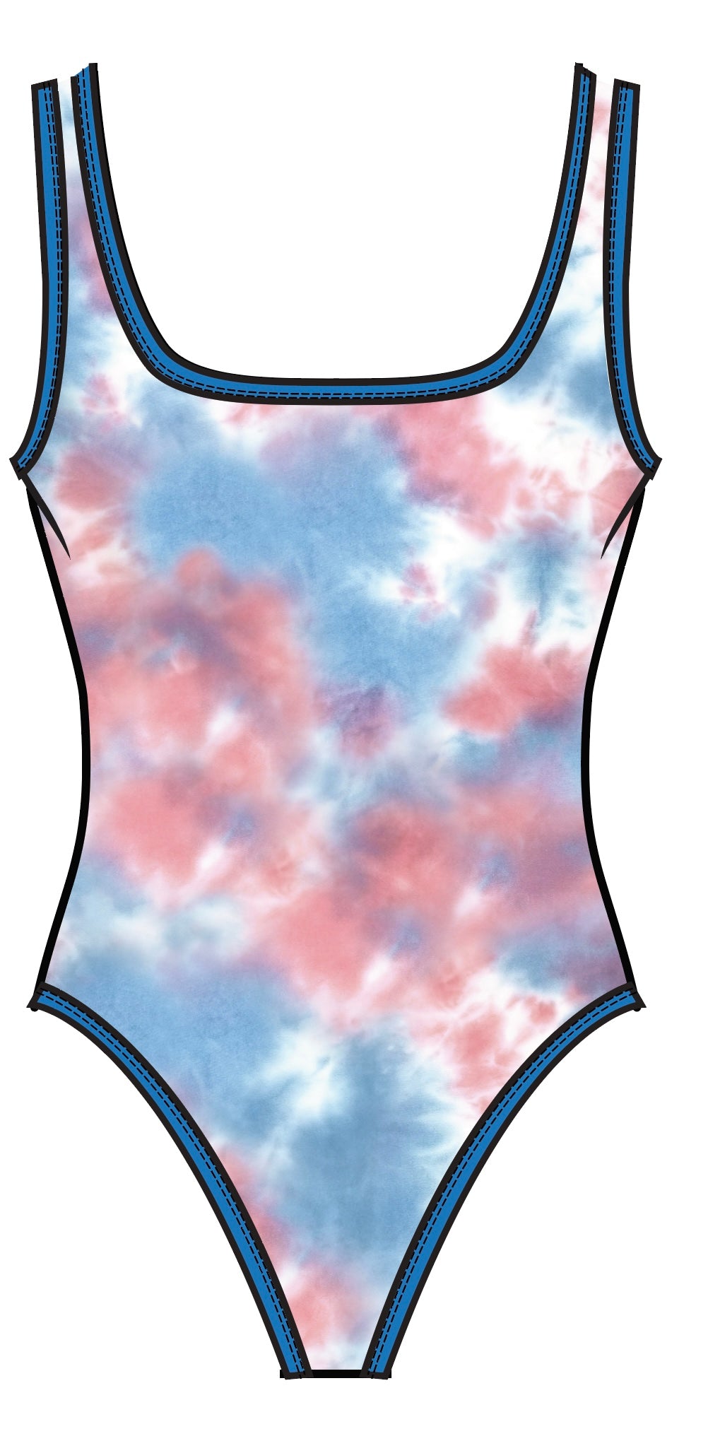 Ocean Isle One Piece- Snow Cone