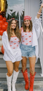 Ocean Isle One Piece- Cherry Pie