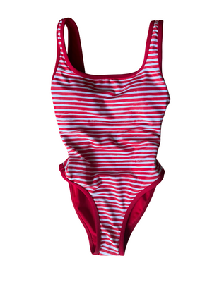 Ocean Isle One Piece- Candy Cane Lain