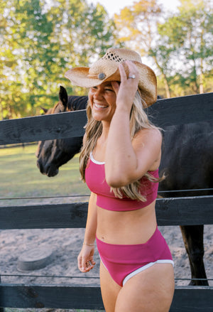 Kiawah Top- Strawberry Wine