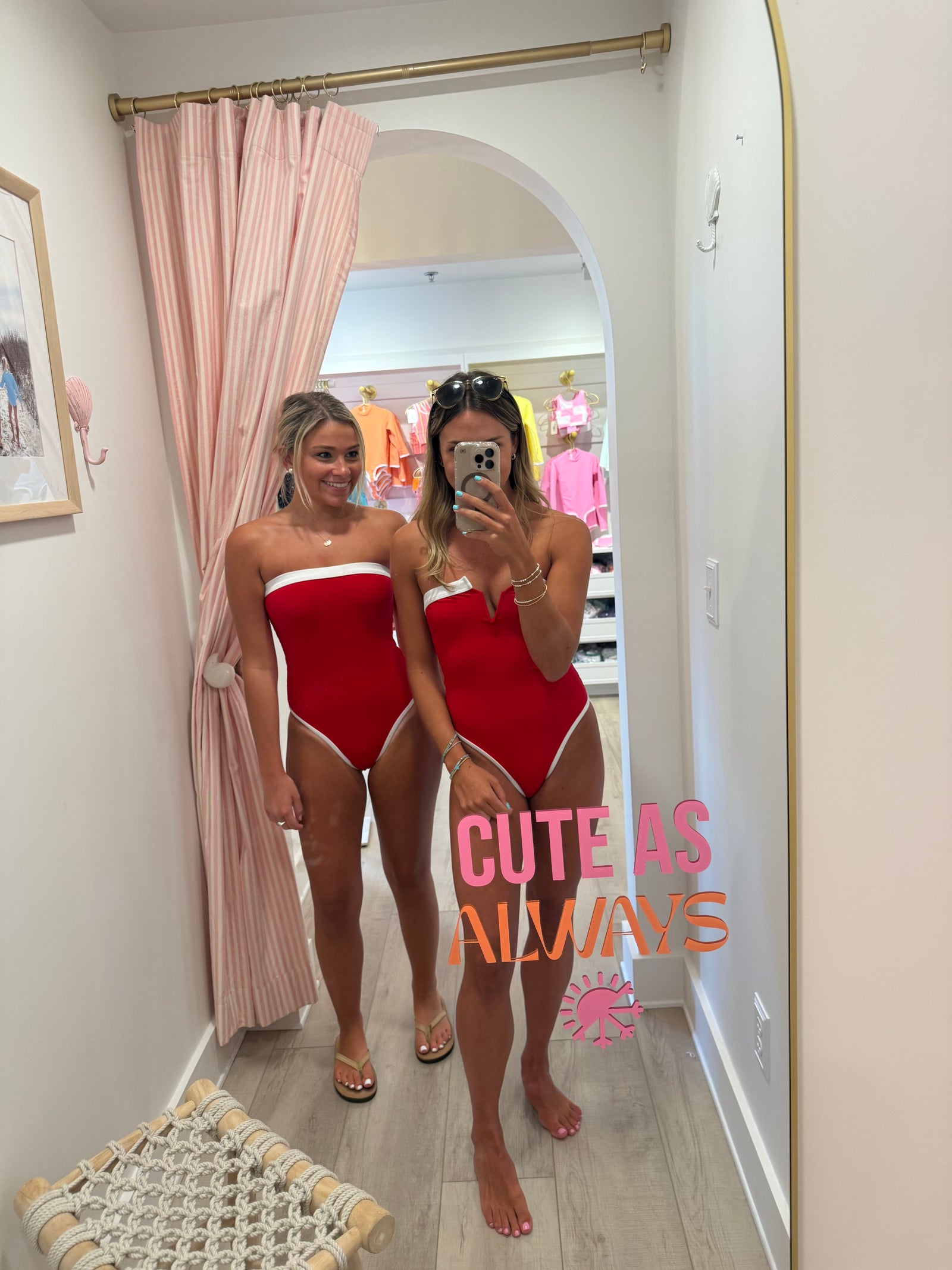 Baywatch One Piece- Red