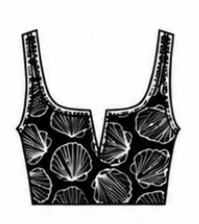 Preorder- Bikini Top- Bombshell Black
