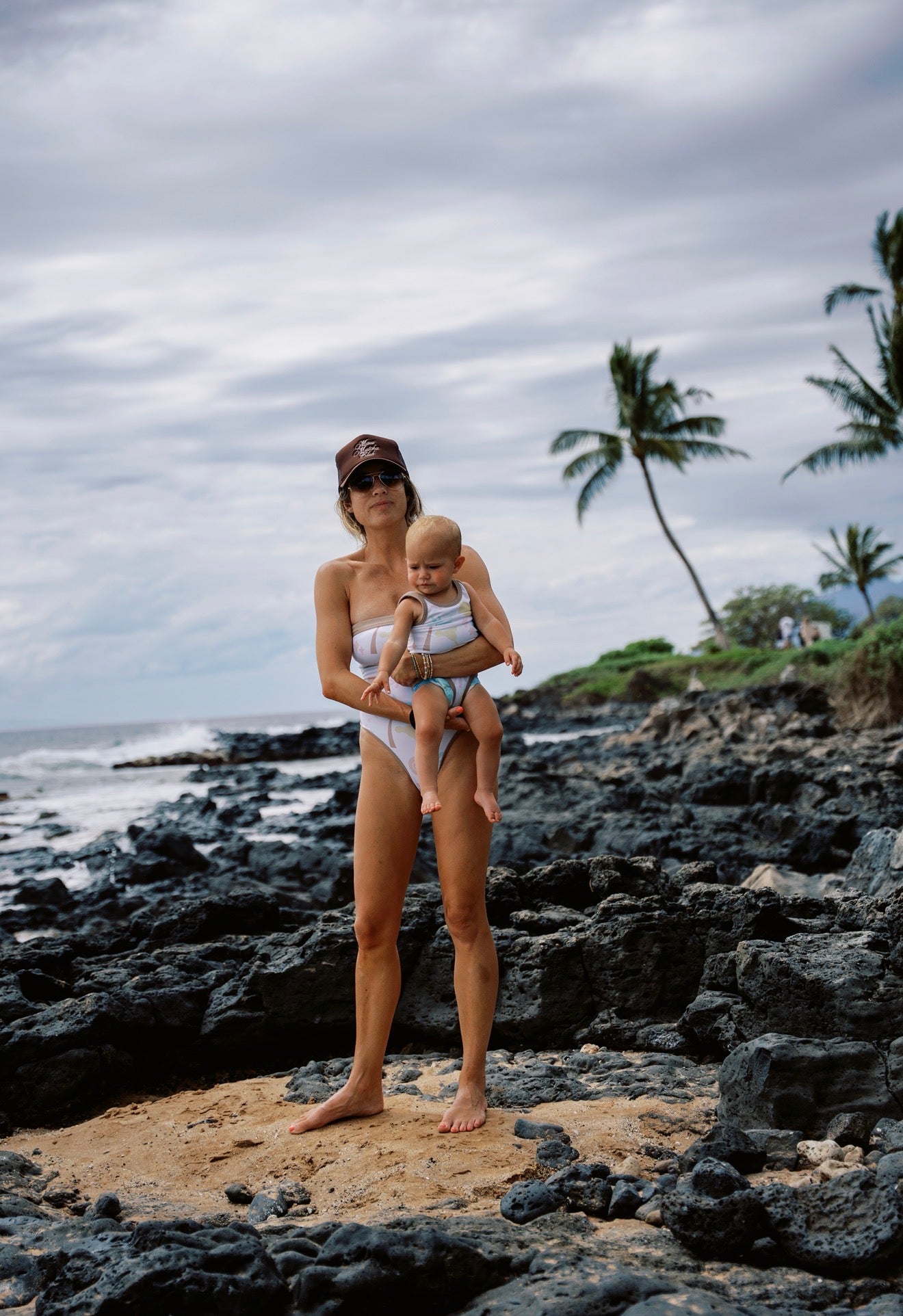 Lainsnow X The Last Mango: Mini Charleston One Piece- Coconut Cove