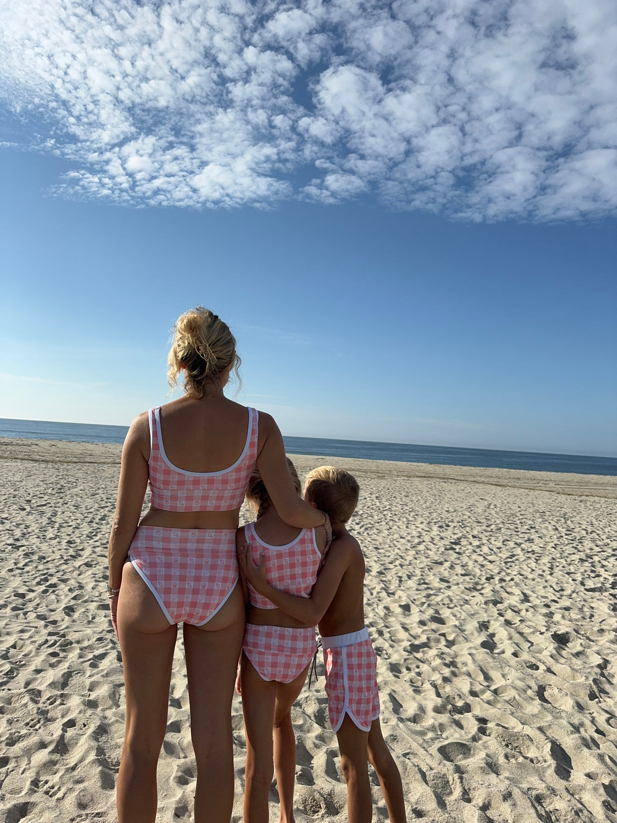 Kiawah Top- Beach Picnic (Coral)