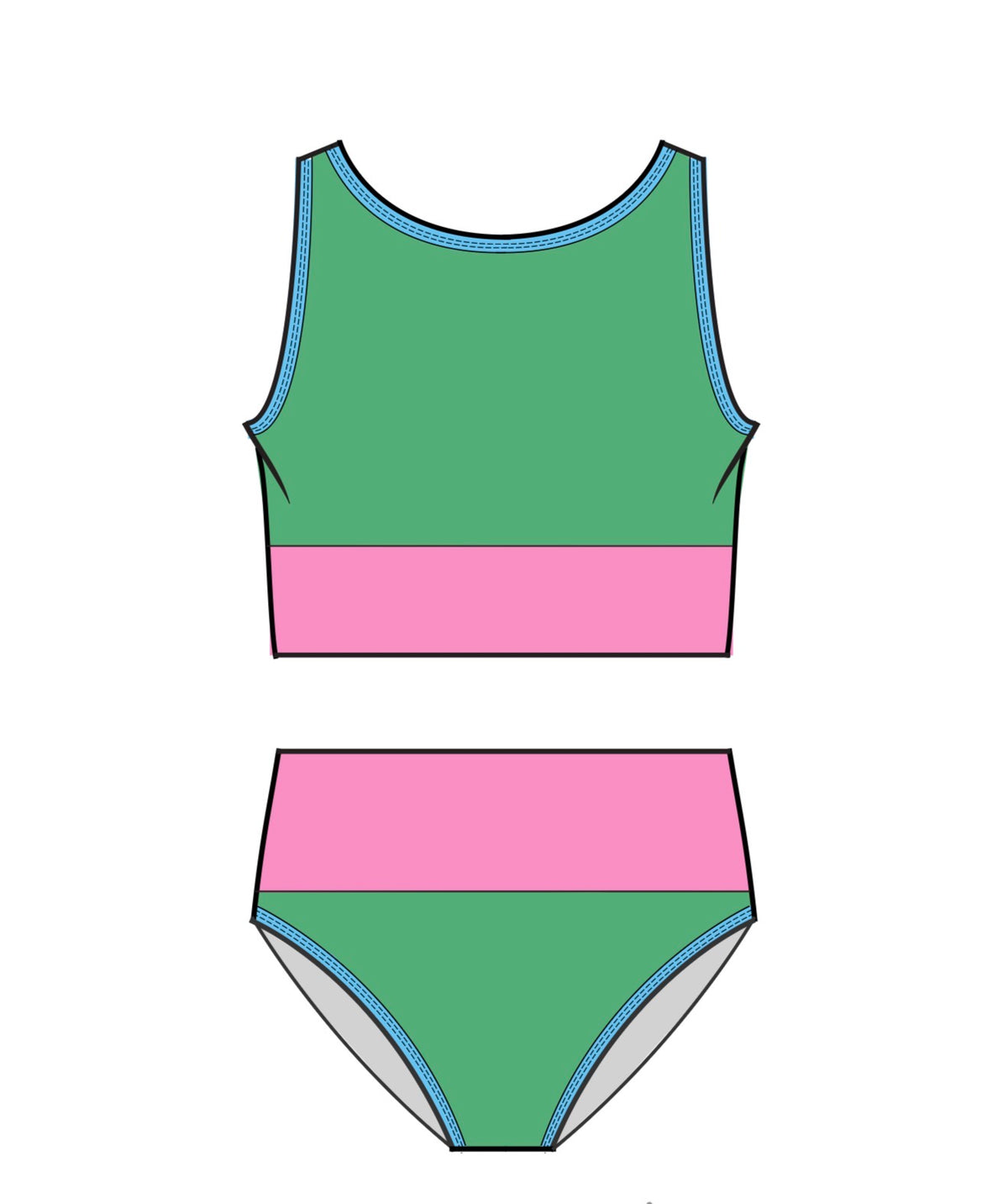 Mini Lain Bikini - Watermelon Sugar
