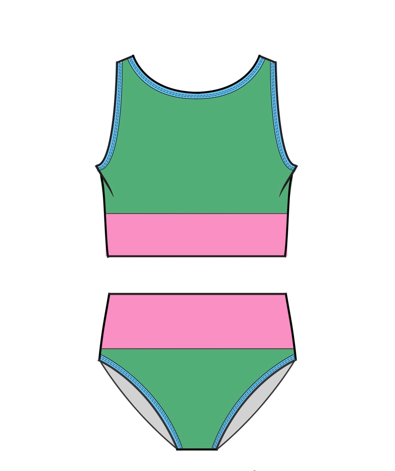 Mini Lain Bikini - Watermelon Sugar